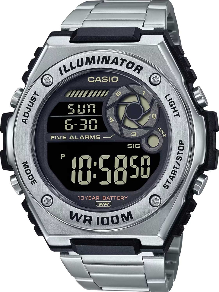 

Наручные часы мужские Casio MWD-100HD-1B, MWD-100HD-1B