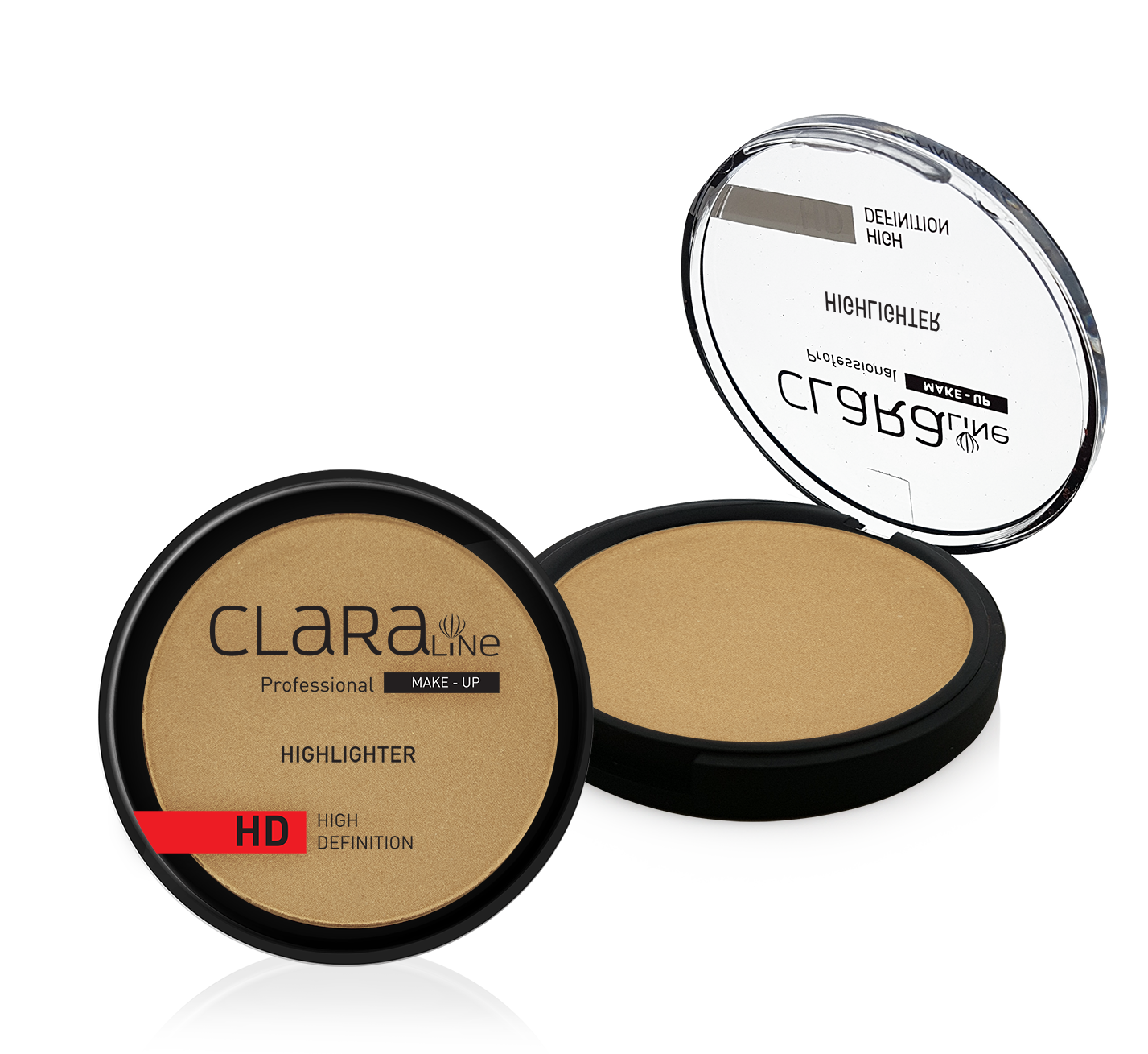 

Хайлайтер CLARALine Terracota Highlighter Тон 351, Хайлайтер Компактный Тон 351 Terracota Highlighter