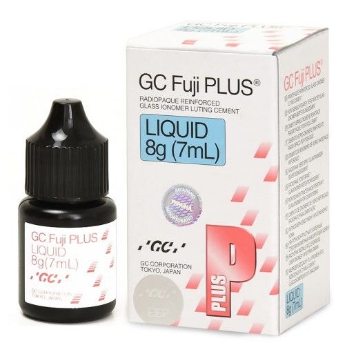 Цемент для фиксации коронок Fuji Plus Liquid жидкость (7 мл) GC