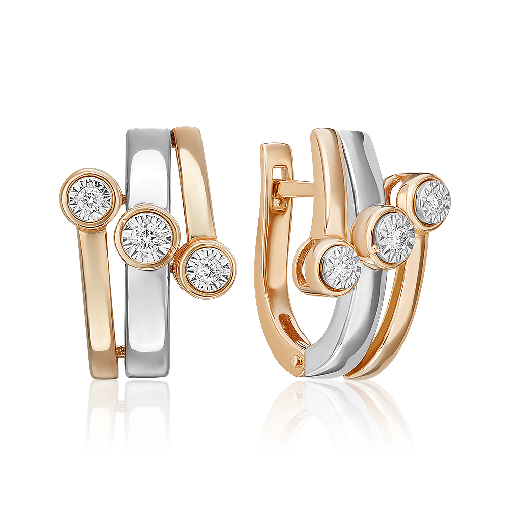 

Серьги из золота PLATINA jewelry 02-5238-00-101-1111, бриллиант, 02-5238-00-101-1111