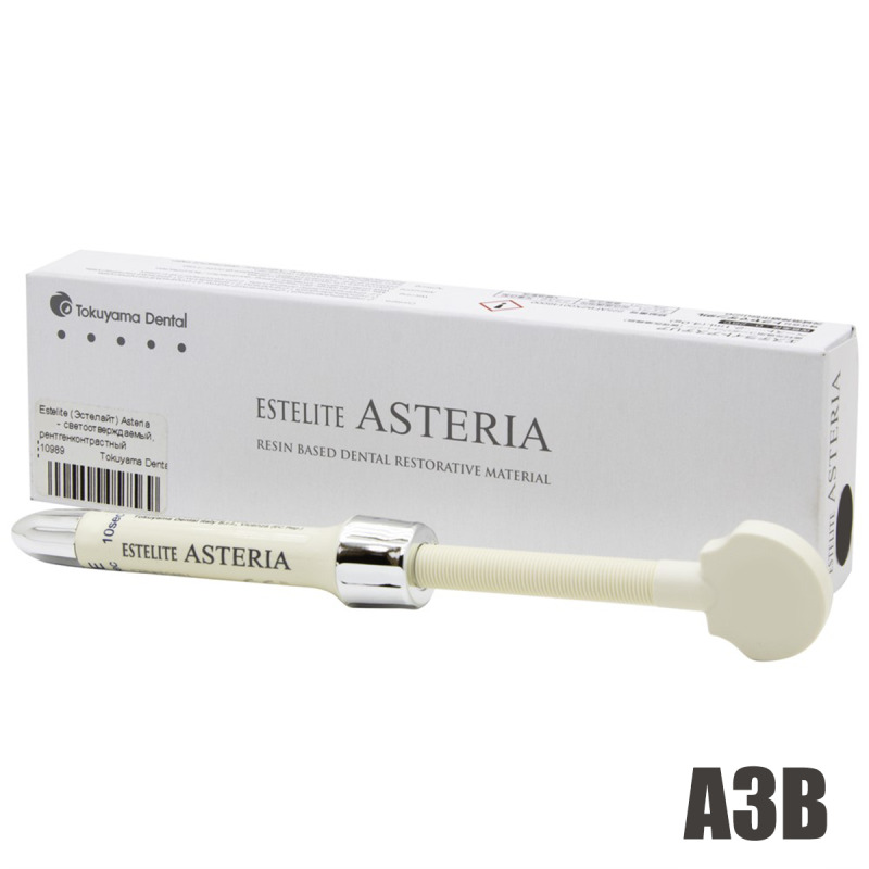 

Estelite Asteria A3B (4 г) Tokuyama Dental пломбировочный материал, светоотверждаемый, Estelite Asteria A2B / Эстелайт Астерия A2B._Estelite Asteria A1B