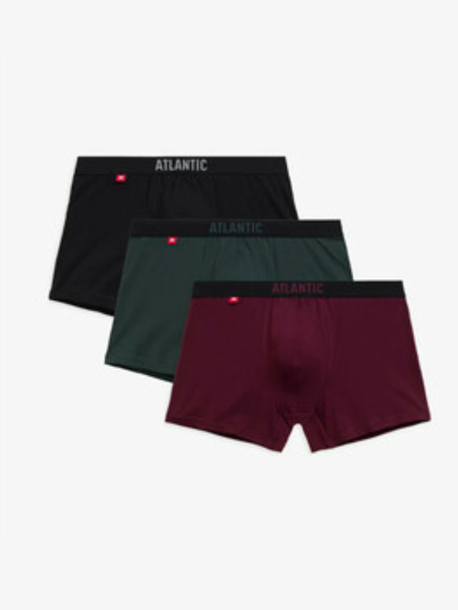 Трусы мужские Atlantic 3MH-011 разноцветные XL 3 шт 7070₽