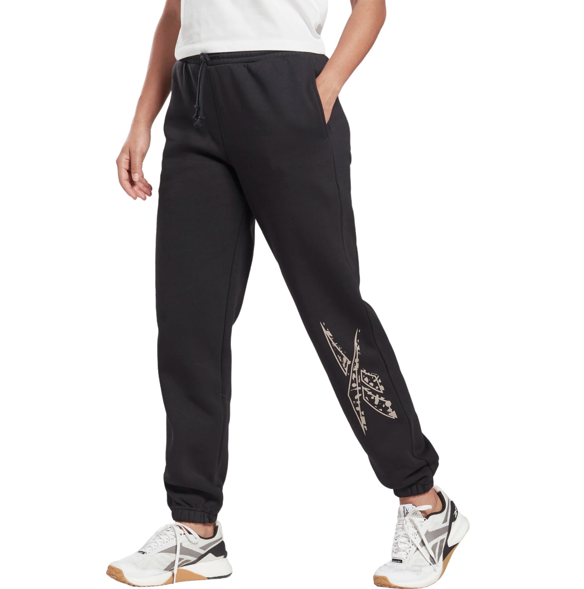 

Спортивные брюки женские Reebok HB1054 черные S, Modern Safari Jogger