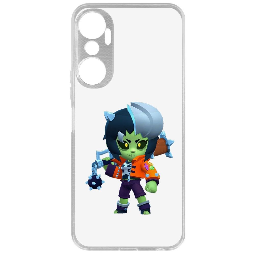 

Чехол-накладка Brawl Stars-ЗомБиби для Infinix Hot 20, Прозрачный