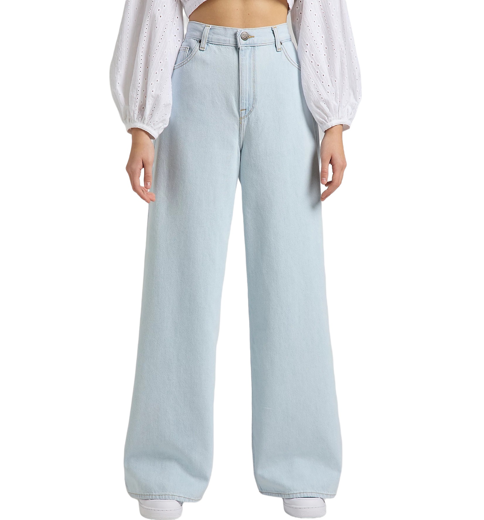

Джинсы женские Lee L32AGGOU голубые 33/33, Women DREW Jeans