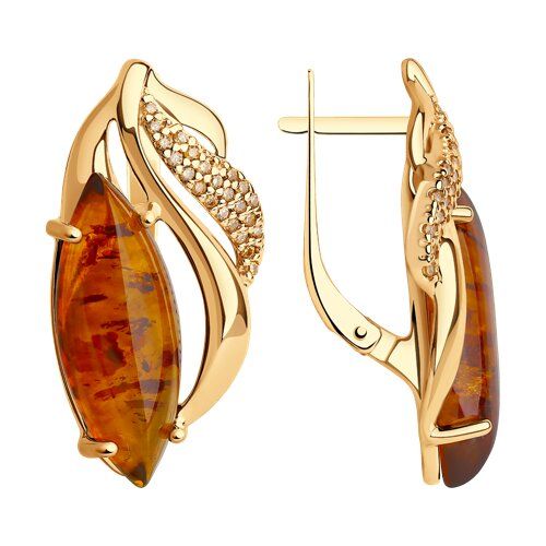 

Серьги из серебра TEO MAORI 883020033, фианит, 883020033
