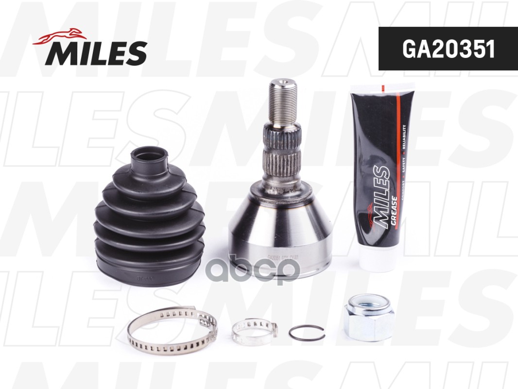 

Шрус Miles Ga20351 Шрус Opel Astra/Vectra 1.9d-3.2 02- Нар. Miles арт. GA20351