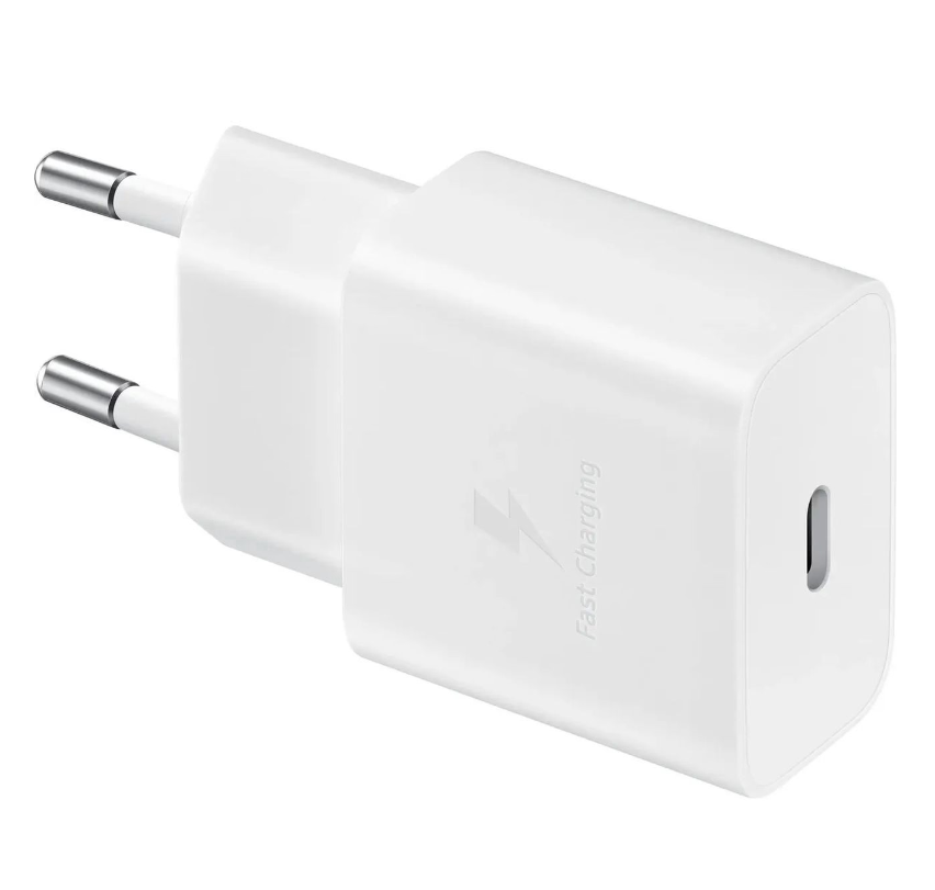

Сетевое зарядное устройство с кабелем Samsung Type-C 15W White (EP-T1510XWEGRU)