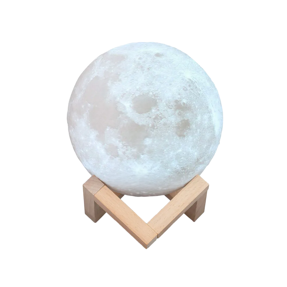 

Реалистичный 3D Светильник Луна Livex Moon Lamp 15см с пультом д/у, сенсорный, беспроводно