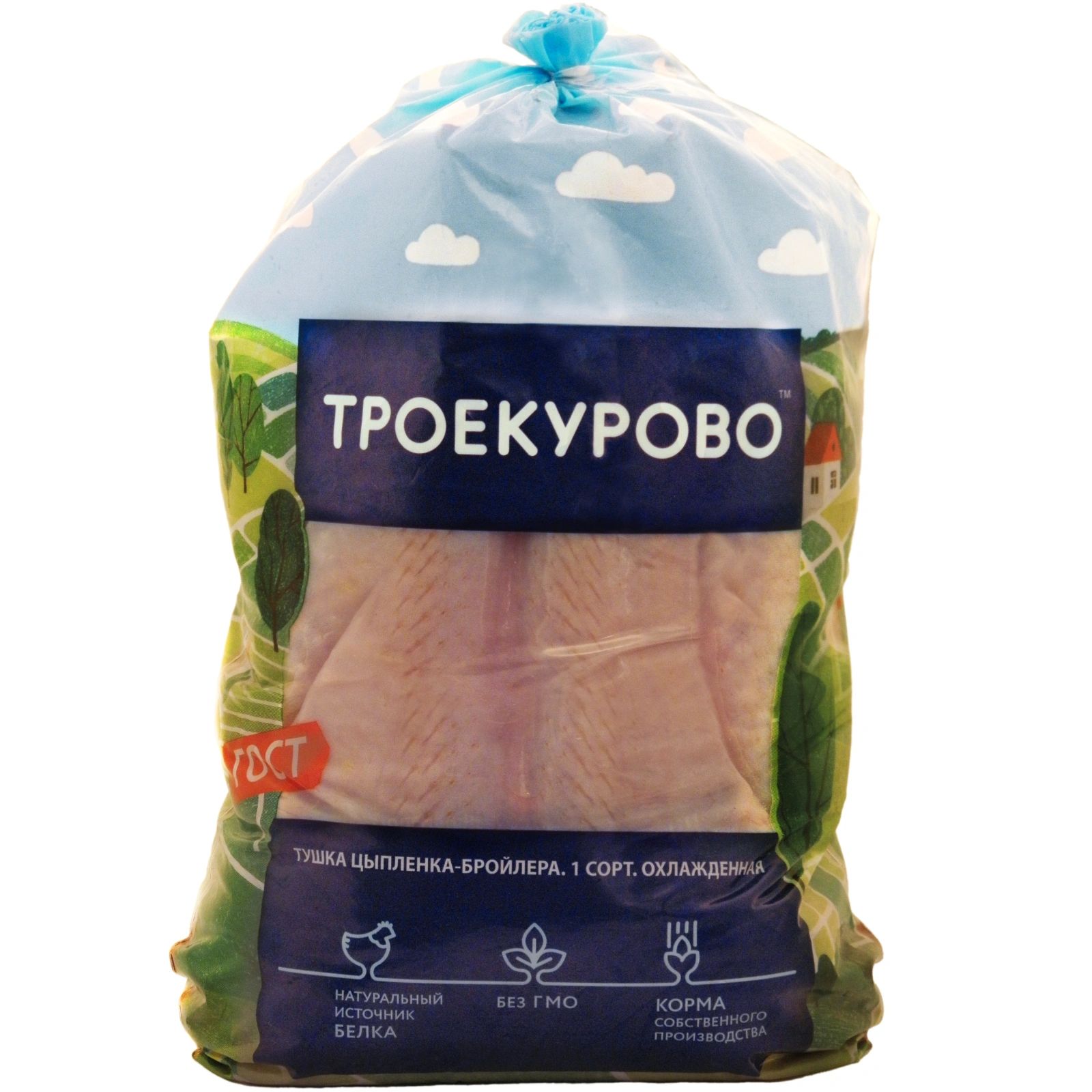 

Микс из мяса цыпленка-бройлера Троекурово охлажденный +-1 кг
