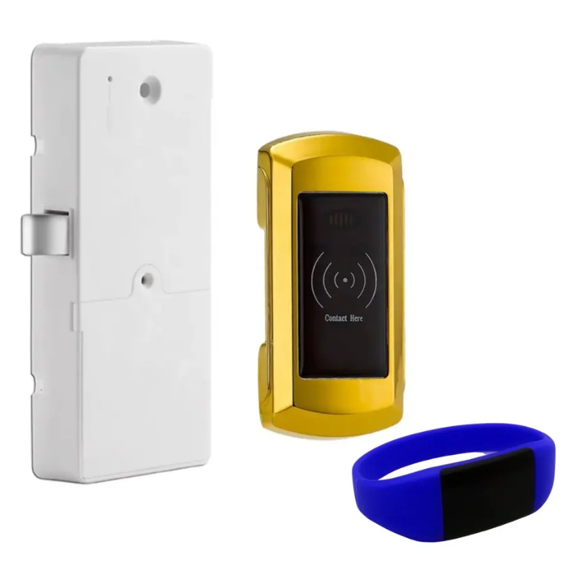 

Электронный замок для шкафчиков SAFEBURG F29 RFID GOLD, F29 RFID GOLD
