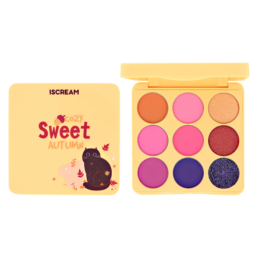 

Тени для век Iscream Cozy Autumn 01-09 8,1 г