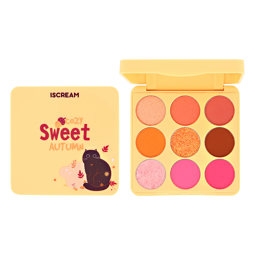 

Тени для век Iscream Cozy Autumn 10-19 8,1 г