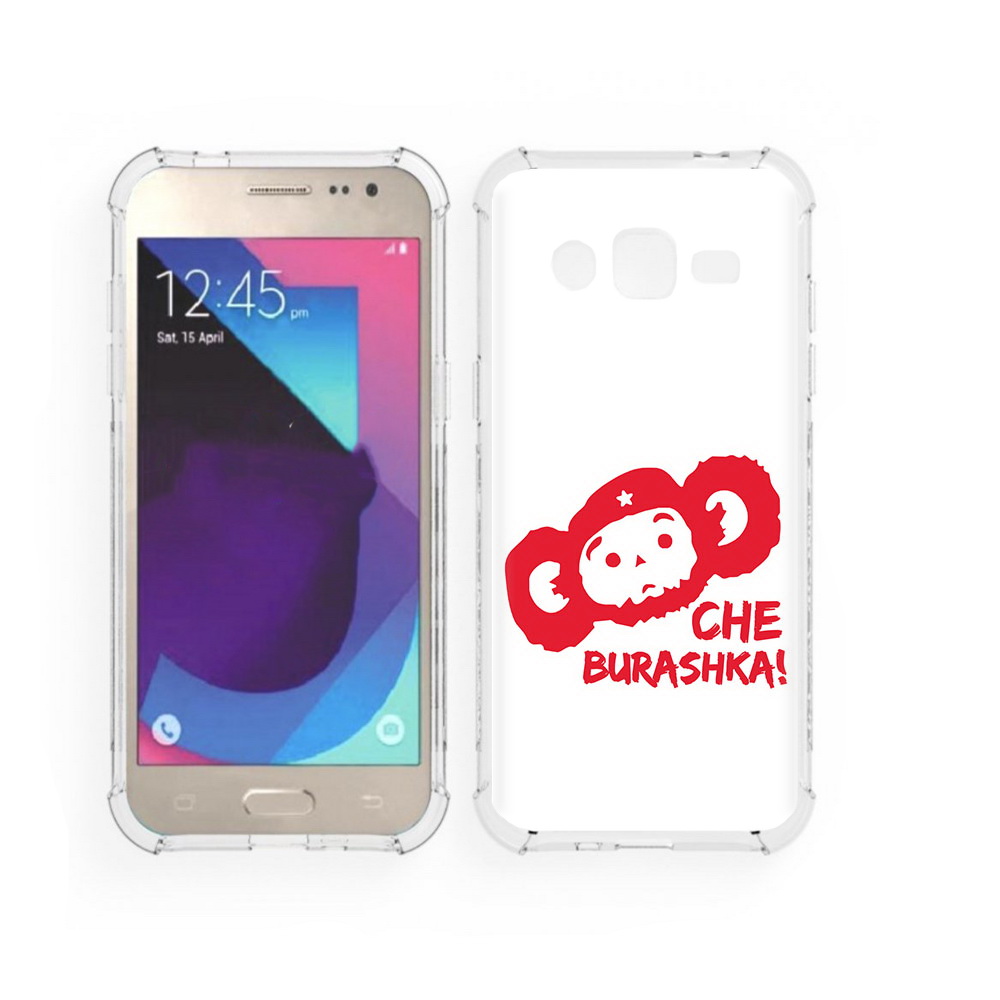 

Чехол MyPads Tocco для Samsung Galaxy J2 чебурашка (PT226924.572.672), Прозрачный, Tocco