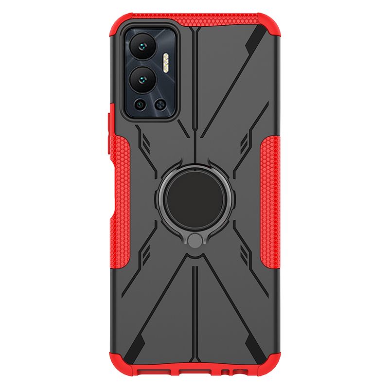 

Чехол Black Panther для Infinix Hot 12 красный