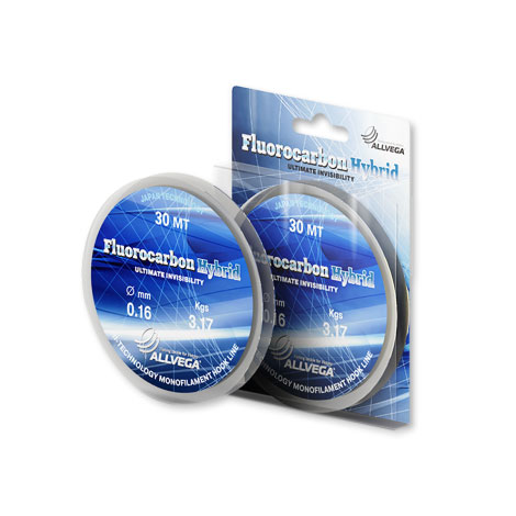 

Леска Allvega Fluorocarbon Hybrid монофильная, 0,20 мм, 4,74 кг, LFH3020, Прозрачный