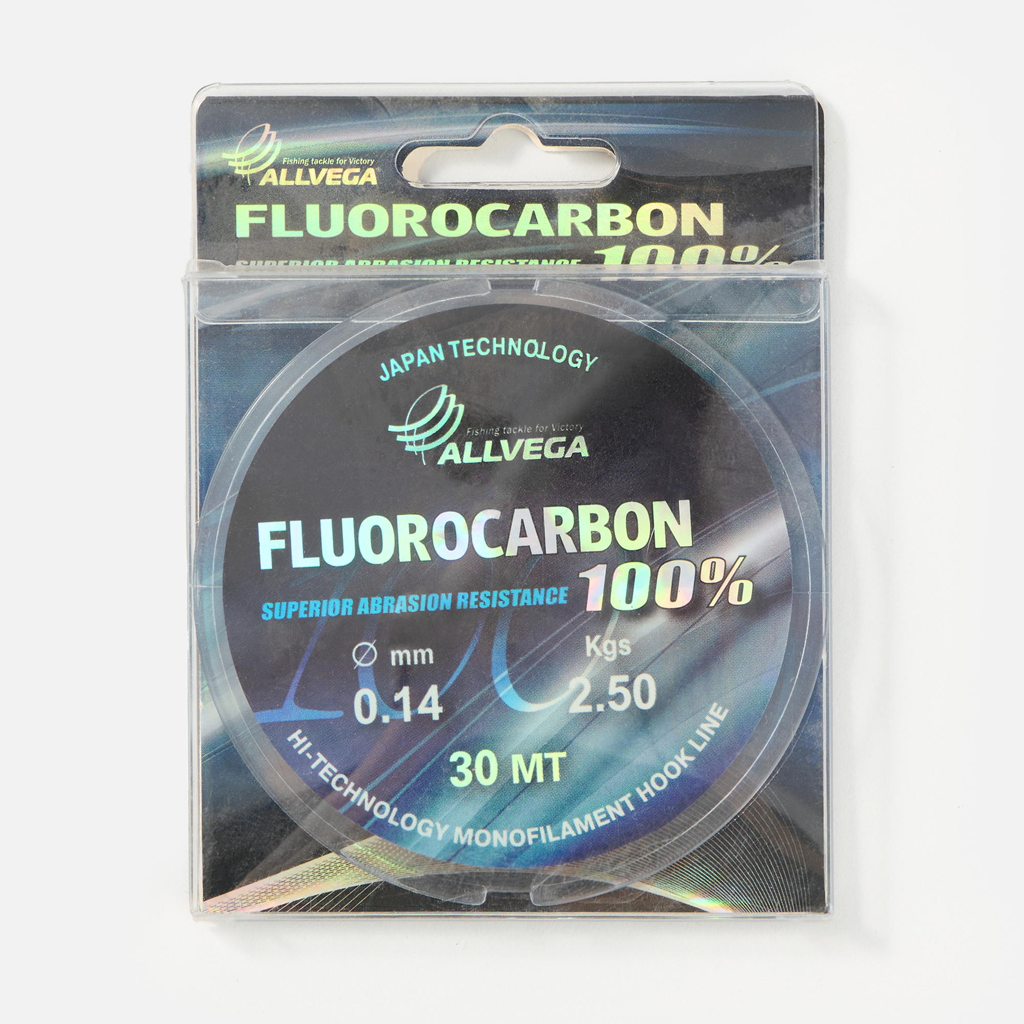 

Леска Allvega FX Fluorocarbon монофильная, 0,14 мм, 2,50 кг, LFX3014, Прозрачный