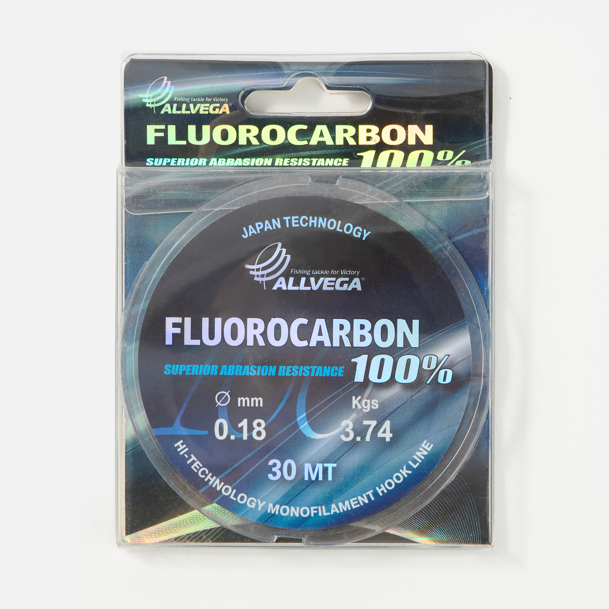 

Леска Allvega FX Fluorocarbon монофильная, 0,18 мм, 3,74 кг, LFX3018, Прозрачный