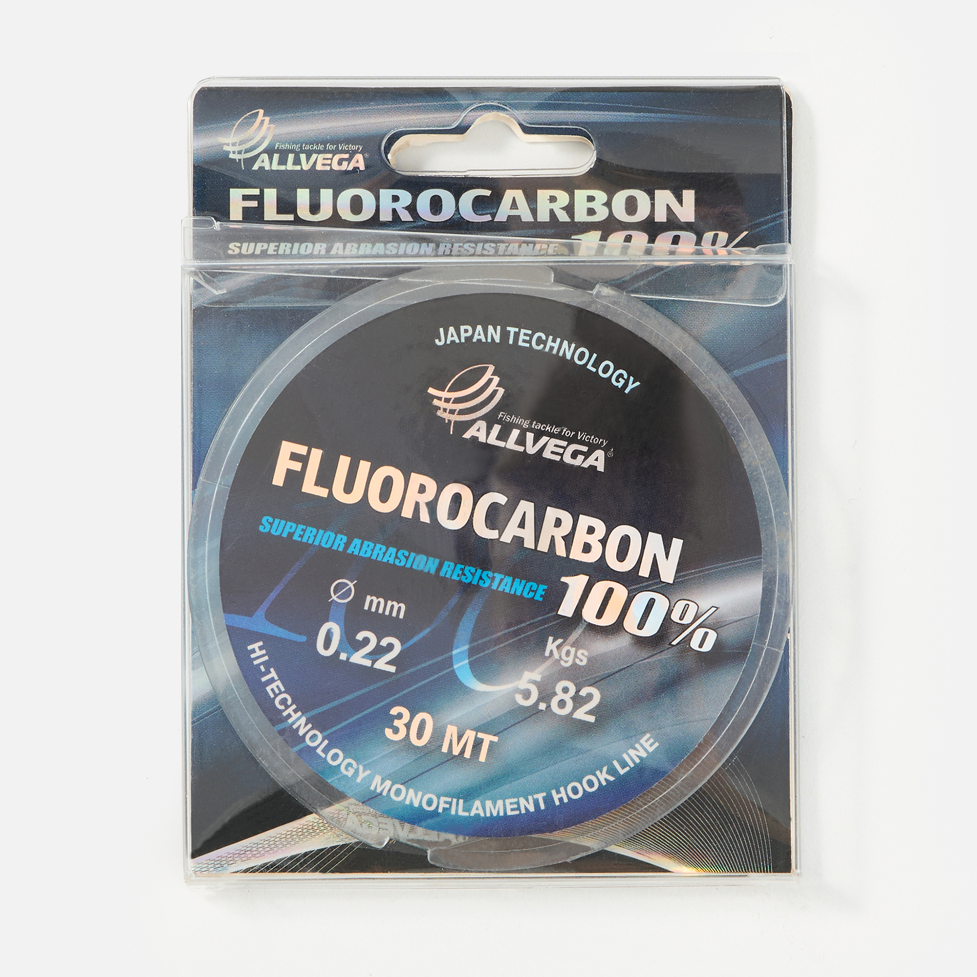 

Леска Allvega FX Fluorocarbon монофильная, 0,22 мм, 5,82 кг, LFX3022, Прозрачный