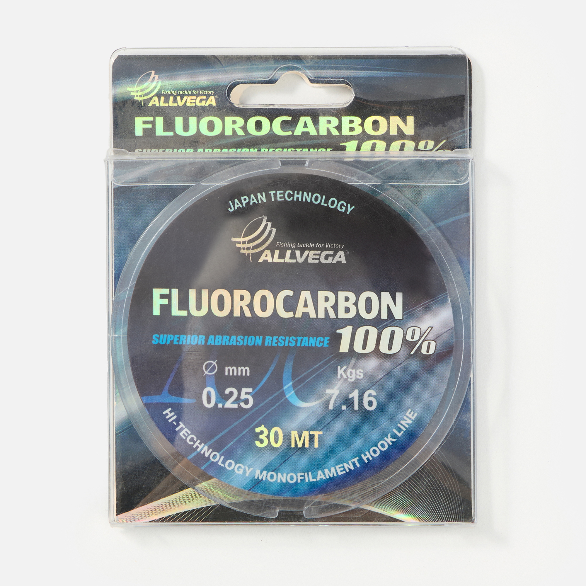 

Леска Allvega FX Fluorocarbon монофильная, 0,25 мм, 7,16 кг, LFX3025, Прозрачный