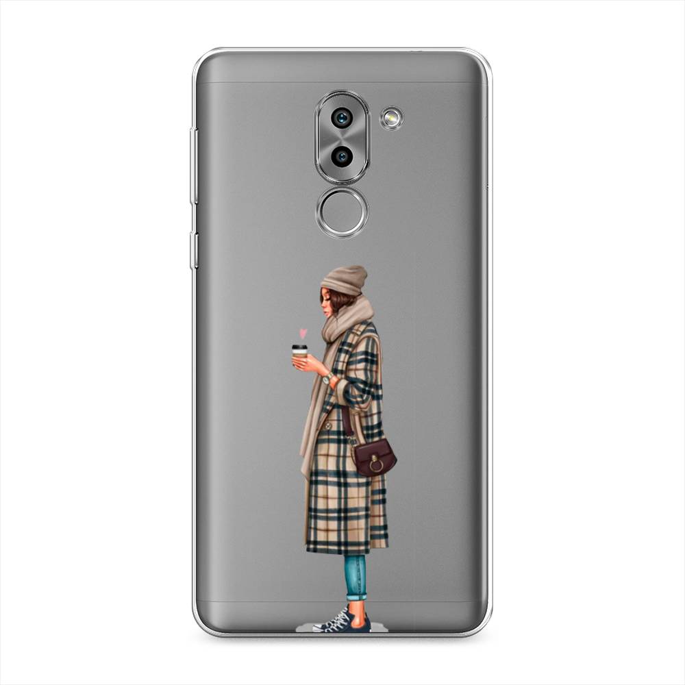 

Чехол на Honor 6X "Утренний кофе", Коричневый;бежевый, 60750-6