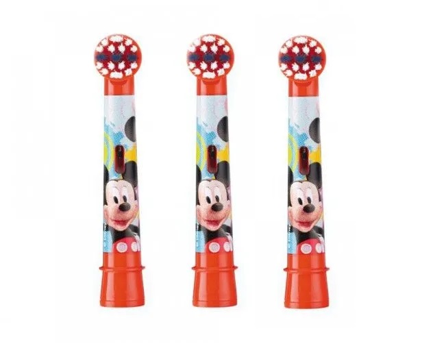 Насадка для электрической зубной щетки Oral-B Kids EB10-3 Mickey Mouse, 3 шт.