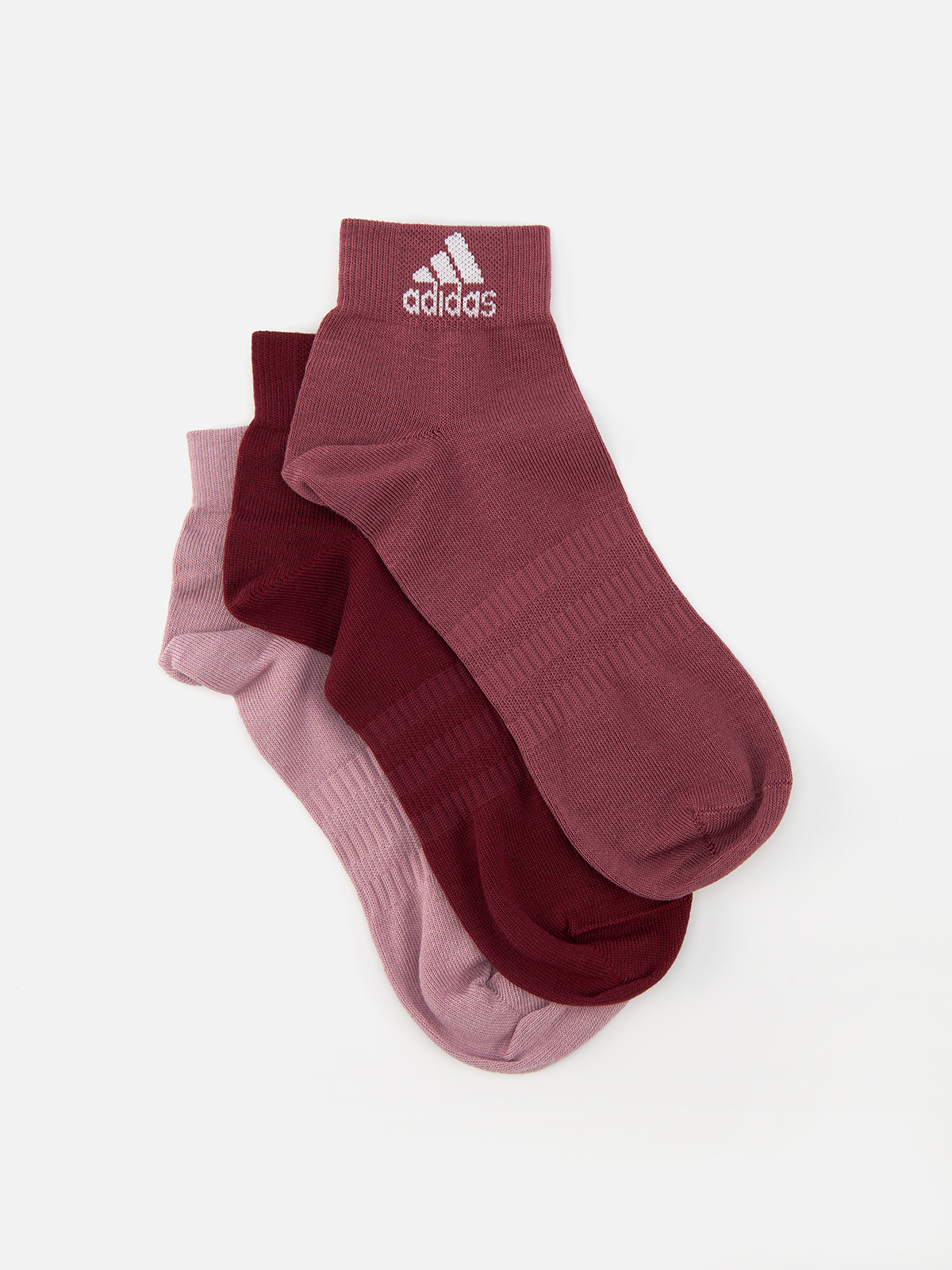 

Комплект носков унисекс adidas Light Ankle розовых L, Розовый, Light Ankle