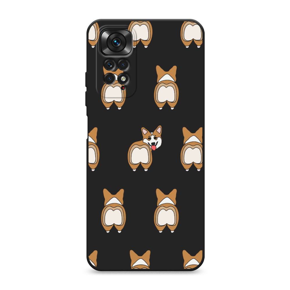 

Чехол Awog на Xiaomi Redmi Note 11 4G / Сяоми Редми Нот 11 4G "Милый корги фон", Белый;бежевый;коричневый