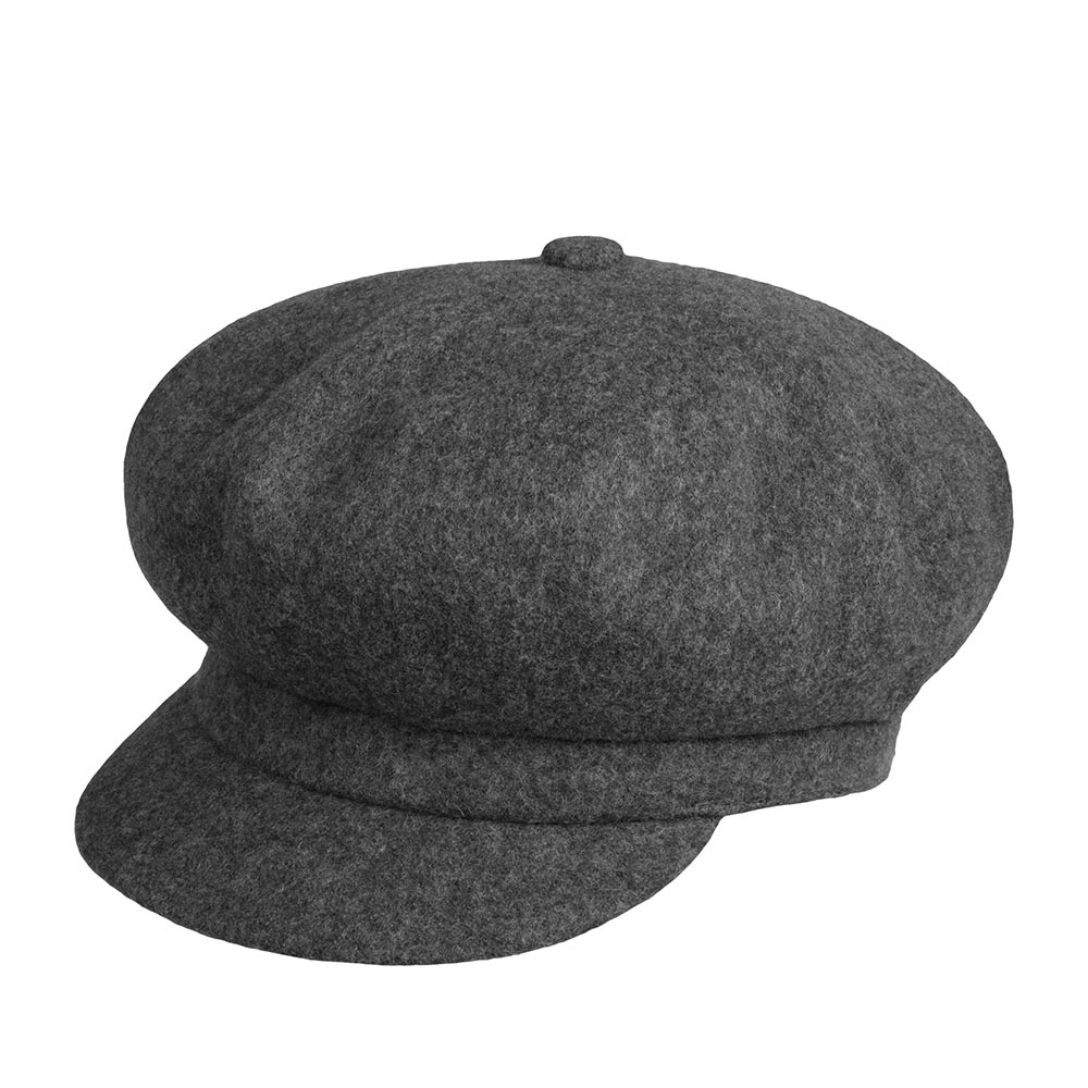 Кепка унисекс KANGOL 0259BC Wool Spitfire темно-серая, р.59