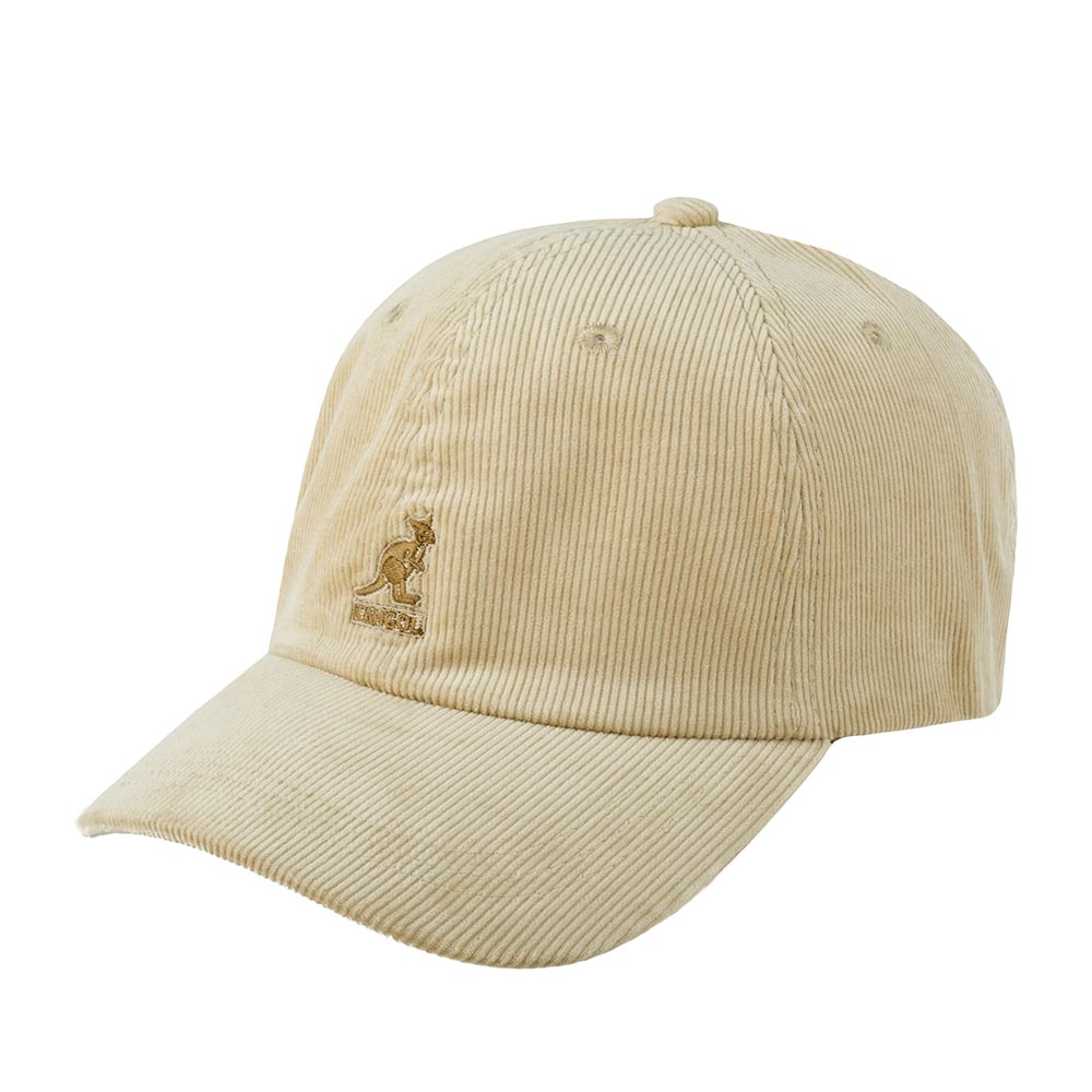 Бейсболка унисекс KANGOL K5206HT Cord Baseball бежевая, one size Китай бежевый