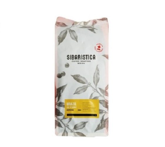 Кофе в зернах Sibaristica Бразилия Суль Де Минас, Арабика, 1000 г