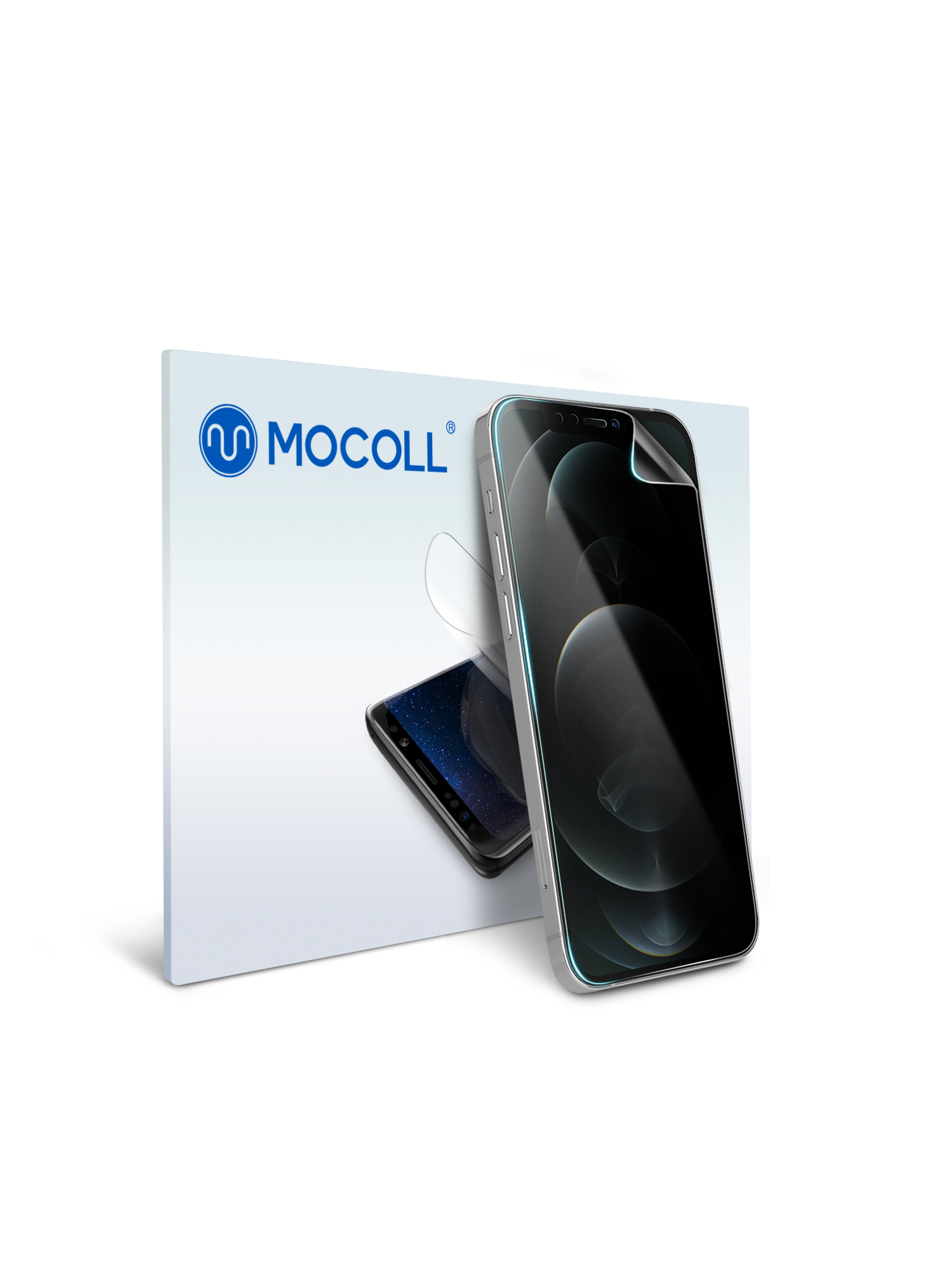 

Защитная пленка (антишпион)MOCOLL для дисплея Apple iPhone 12 Pro Max прозрачная