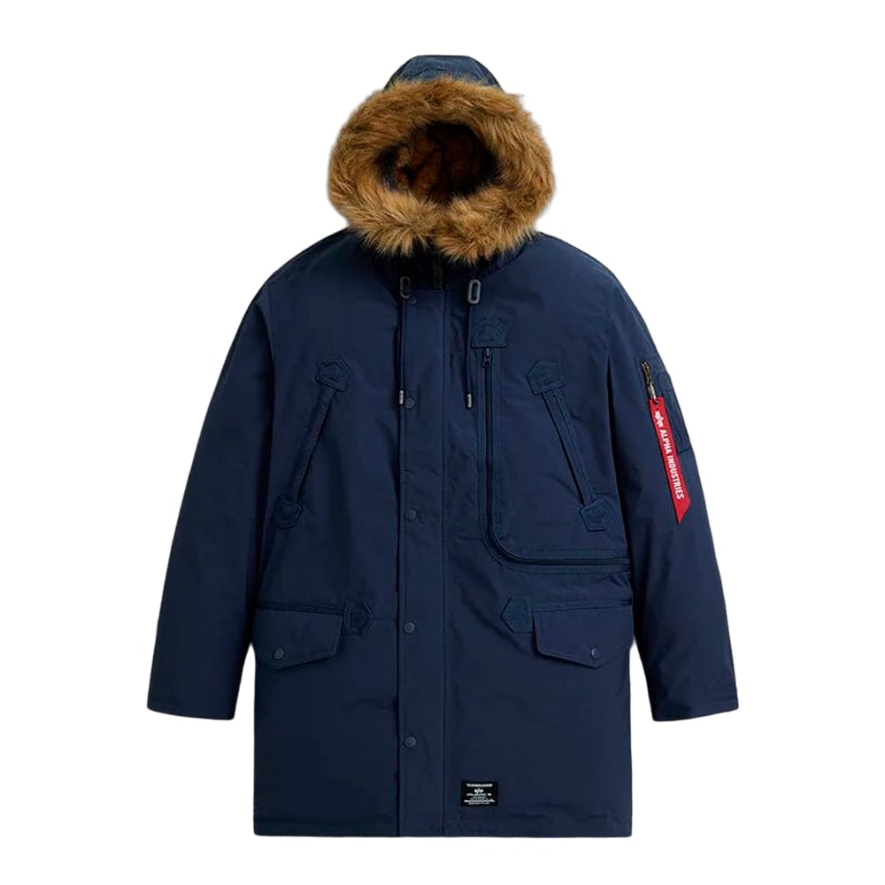 Парка мужская Alpha Industries N-3B Alpine Gen II синяя M