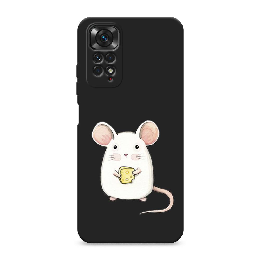 

Чехол Awog на Xiaomi Redmi Note 11 4G Global / Сяоми Редми Нот 11 4G Глобал "Мышка", Белый;розовый;прозрачный