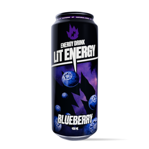 

Энергетический напиток LIT ENERGY со вкусом черники, 450 мл 12 шт, BLUEBERRY