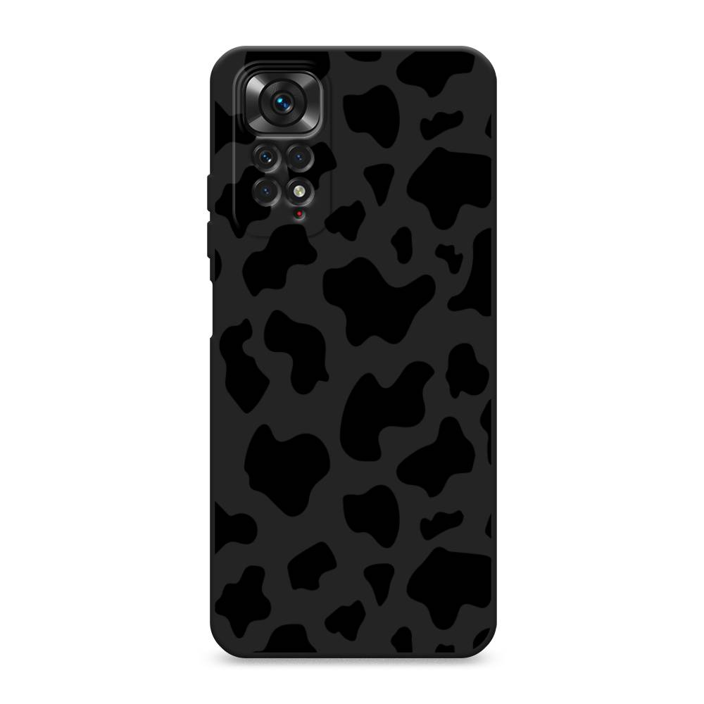 

Чехол Awog на Xiaomi Redmi Note 11S / Сяоми Редми Нот 11S "Пятна коровы черные", Черный
