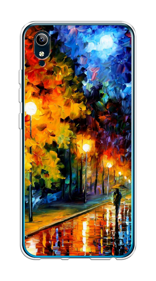 

Чехол на Vivo Y91c/Y1s "Безлюдная улочка", Оранжевый;желтый;синий, 263250-1