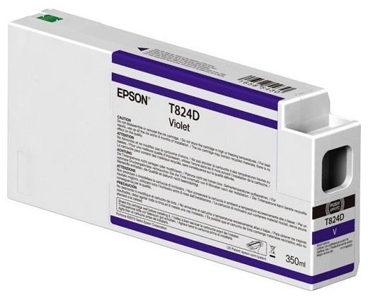

Картридж для лазерного принтера Epson C13T824D00, фиолетовый, оригинал