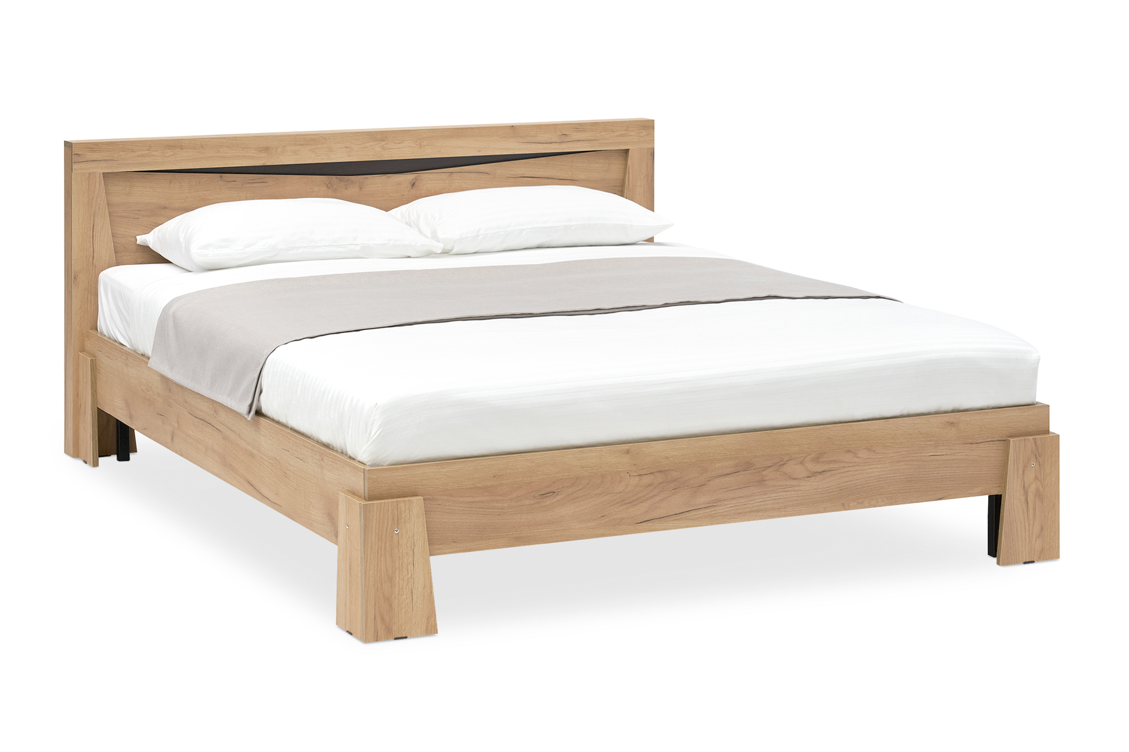 Кровать Нонтон Паола КР 701 160х200 дуб крафт золотойвенге 16490₽