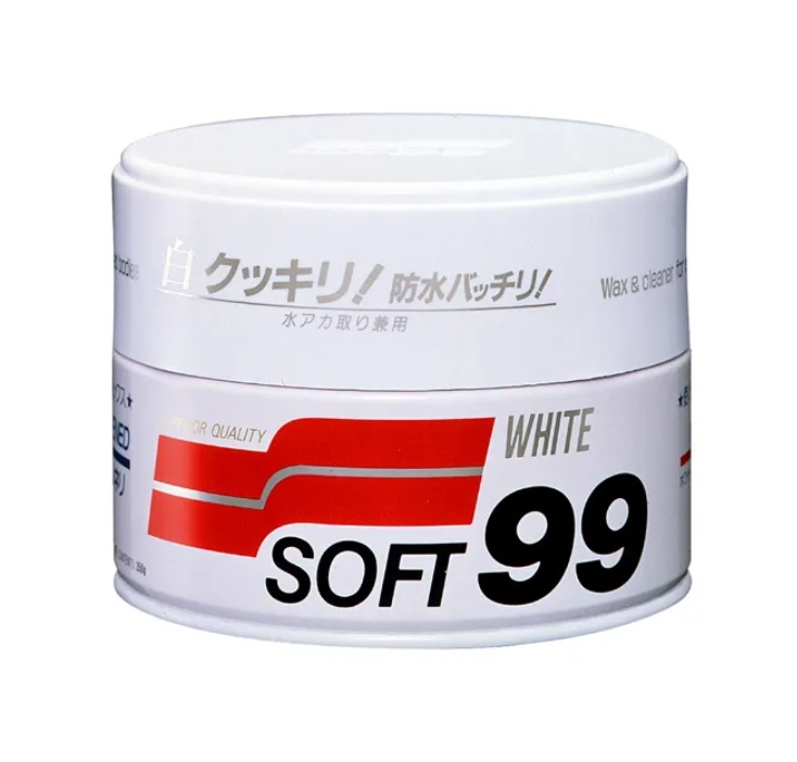 фото Полироль white super wax soft 99] white 350g soft99 арт. 20