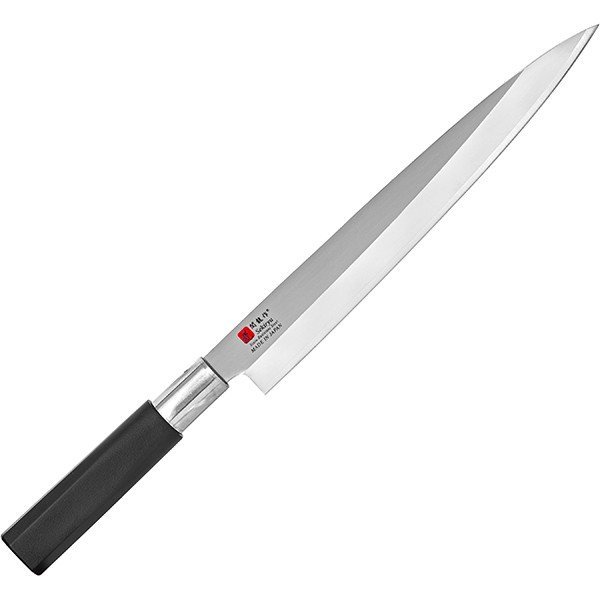 

Нож кухонный для сашими односторонняя заточк L=32/21 см Sekiryu 4072476