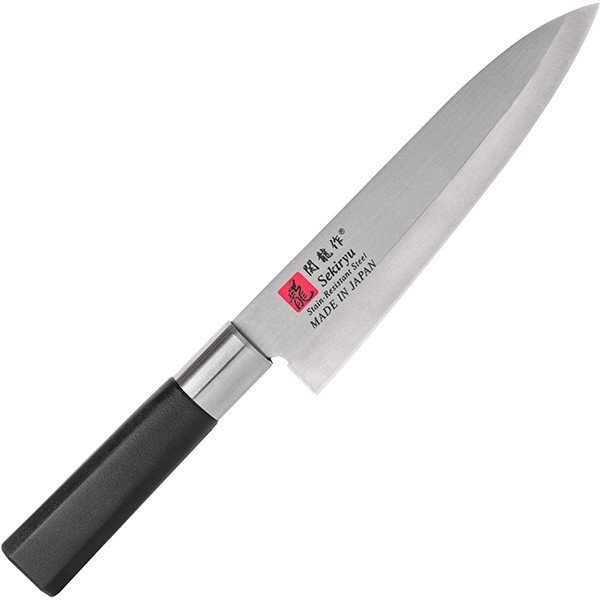 

Нож кухонный «Шеф» двусторонняя заточка L=30/18 см Sekiryu 4072477