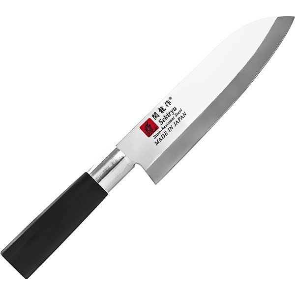 Нож кухонный «Сантоку» двусторонняя заточка L=29/16.5 см Sekiryu 4072473