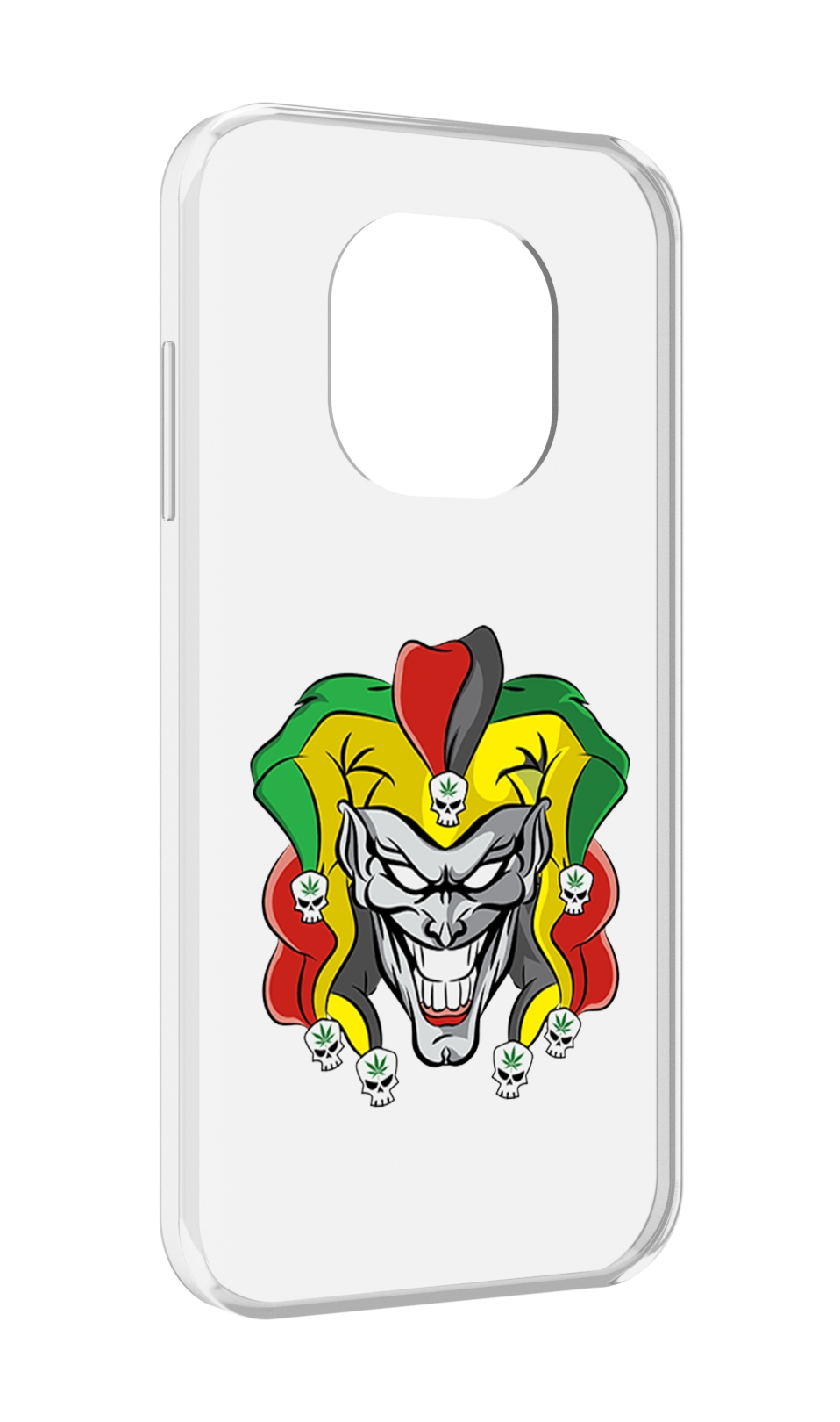 

Чехол MyPads злодей-клоун для Blackview BL8800 / BL8800 Pro, Прозрачный, Tocco