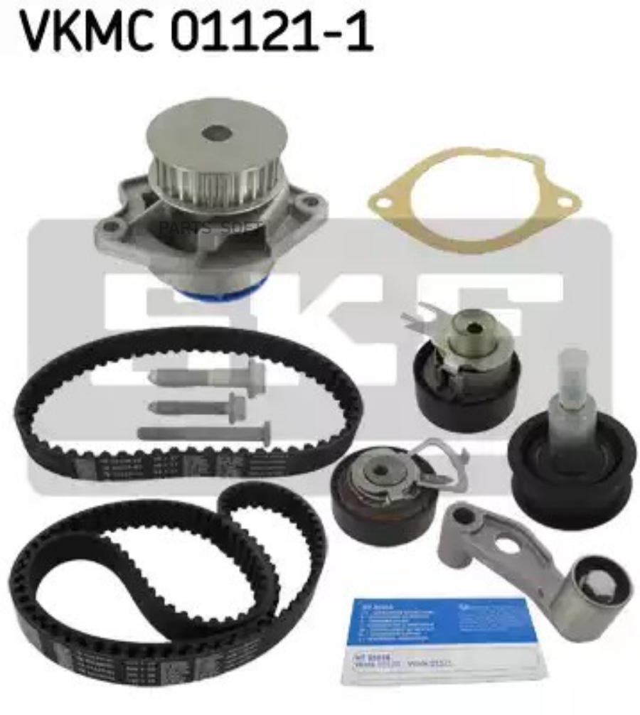 

SKF VKMC01121-1 Водяная помпа +Ремень ГРМ [130 зуб.,20mm] +[ 58зуб.,17mm] + 3 ролика 1шт
