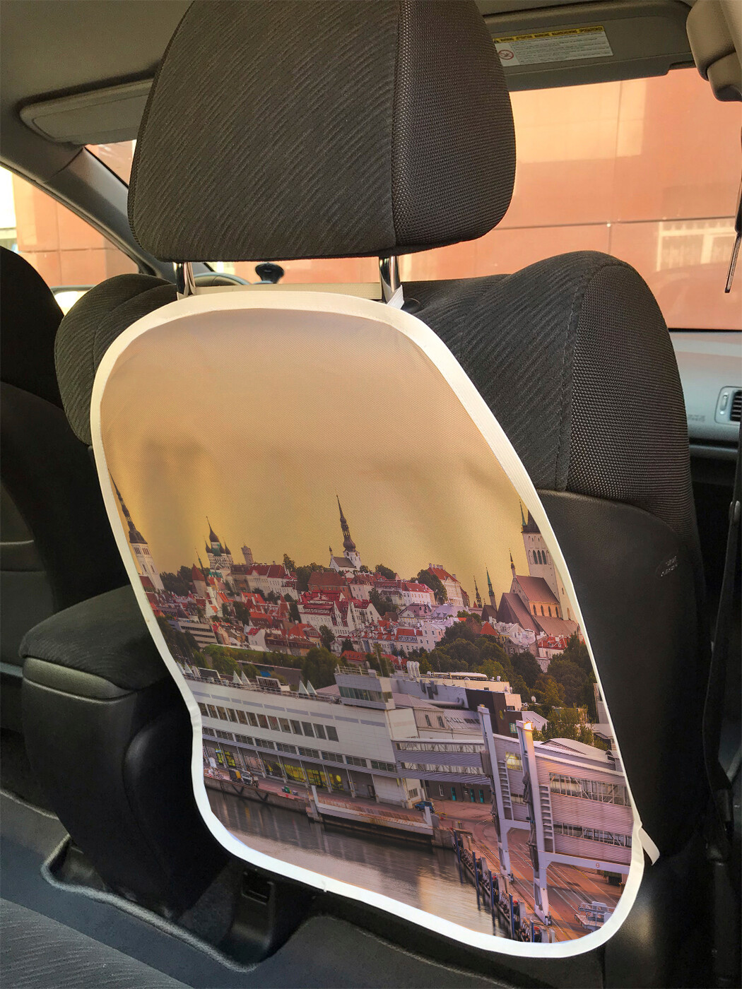

Накидка на спинку сиденья JoyArty Панорама Таллина, 45х62, Панорама Таллина