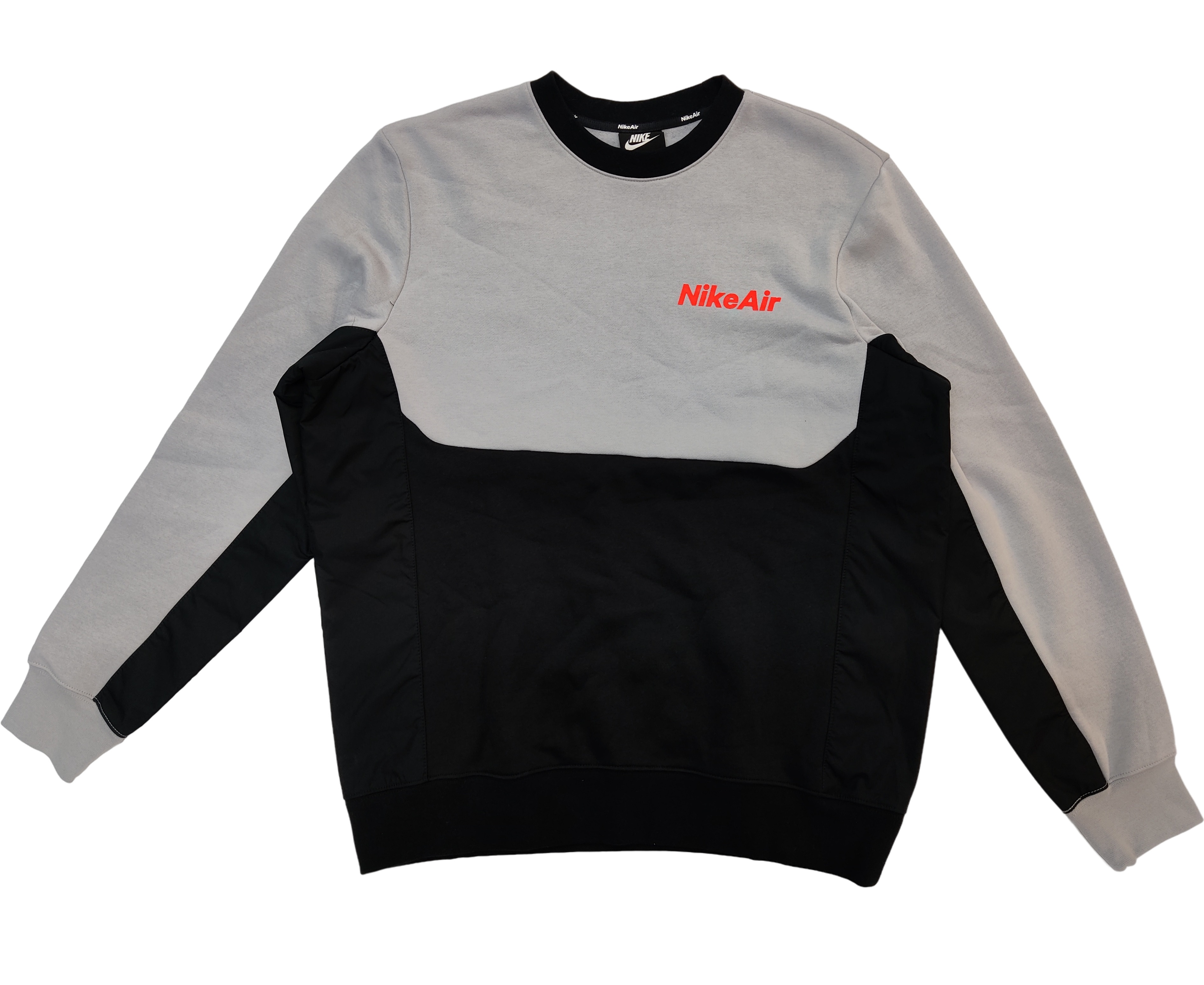 

Свитшот мужской Nike DJ0455-012 серый XL, M Sportswear Air Crew Fleece