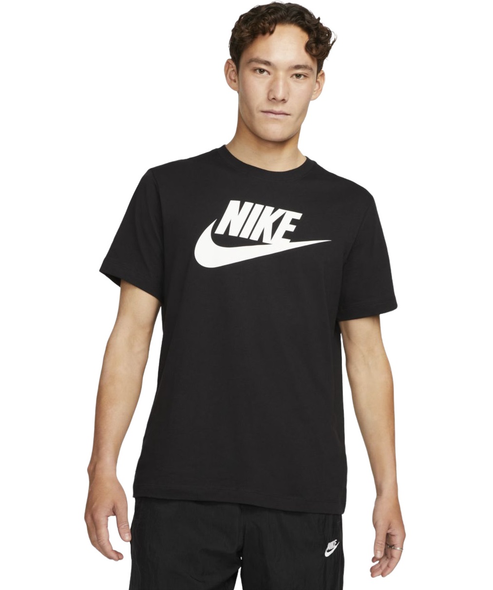 Футболка мужская Nike M Sportswear T-Shirt Icon Futura черная 2XL 3839₽