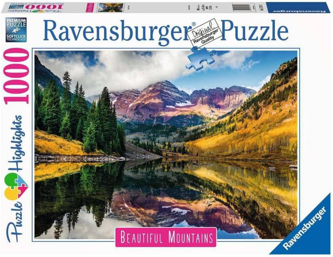 

Пазл Ravensburger Горы Аспен, Колорадо RV17317, 1000 деталей, Горы Аспен, Колорадо