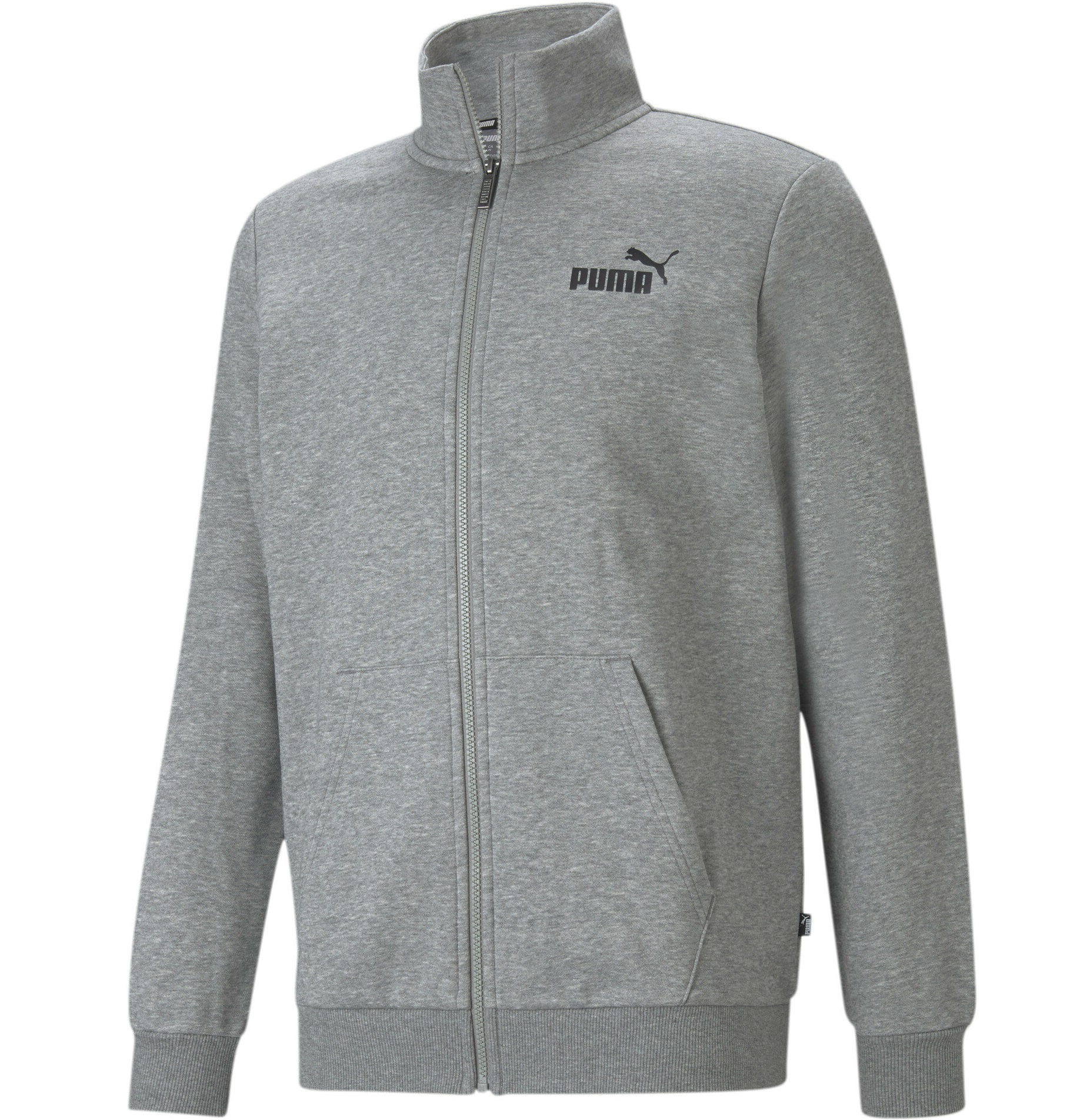

Олимпийка мужская PUMA 58669403 серая XS, Essential Track Jacket Fl